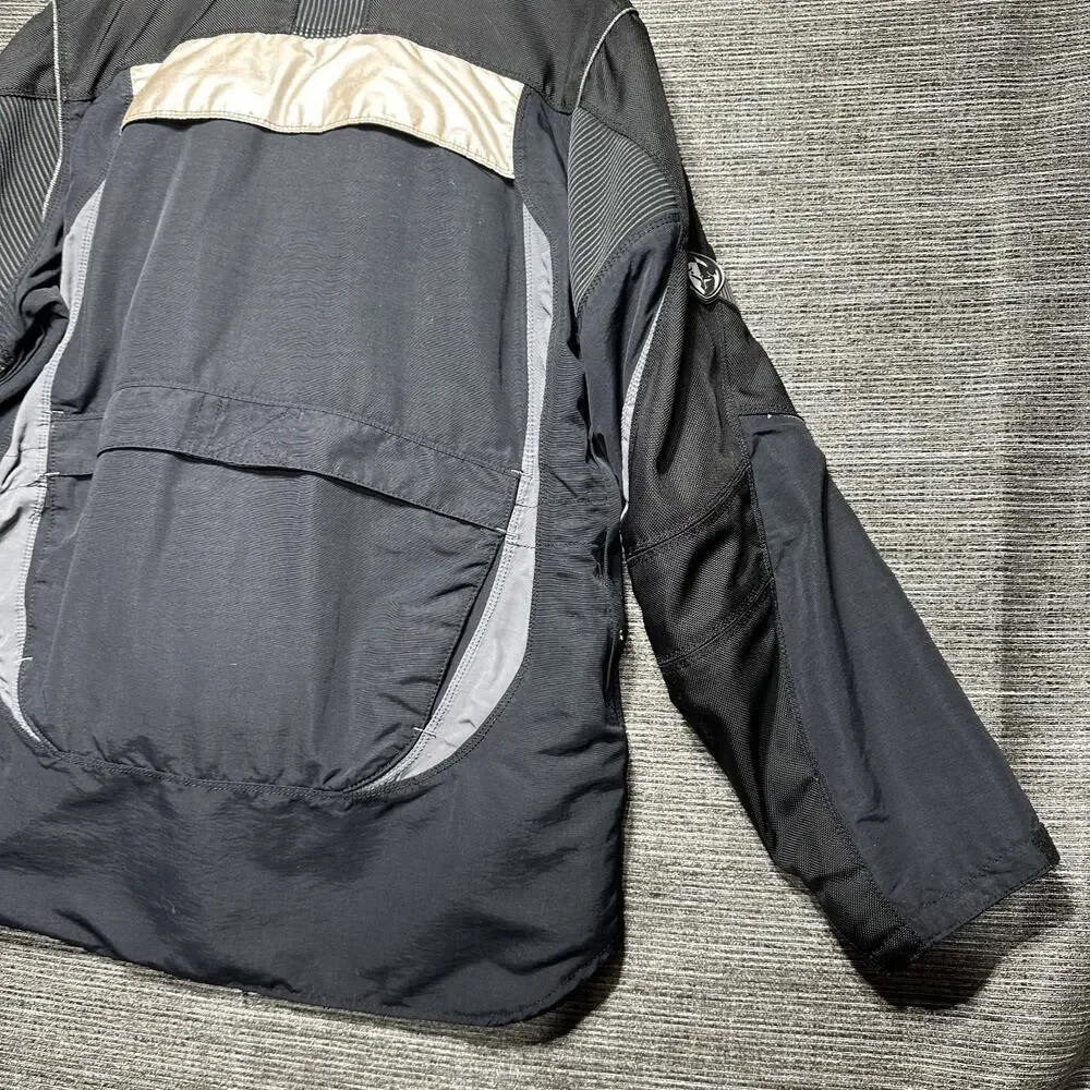 Thor Ride 2 Jacket Men's XL Black Vintage Full Zip Y2K Motocross Lining